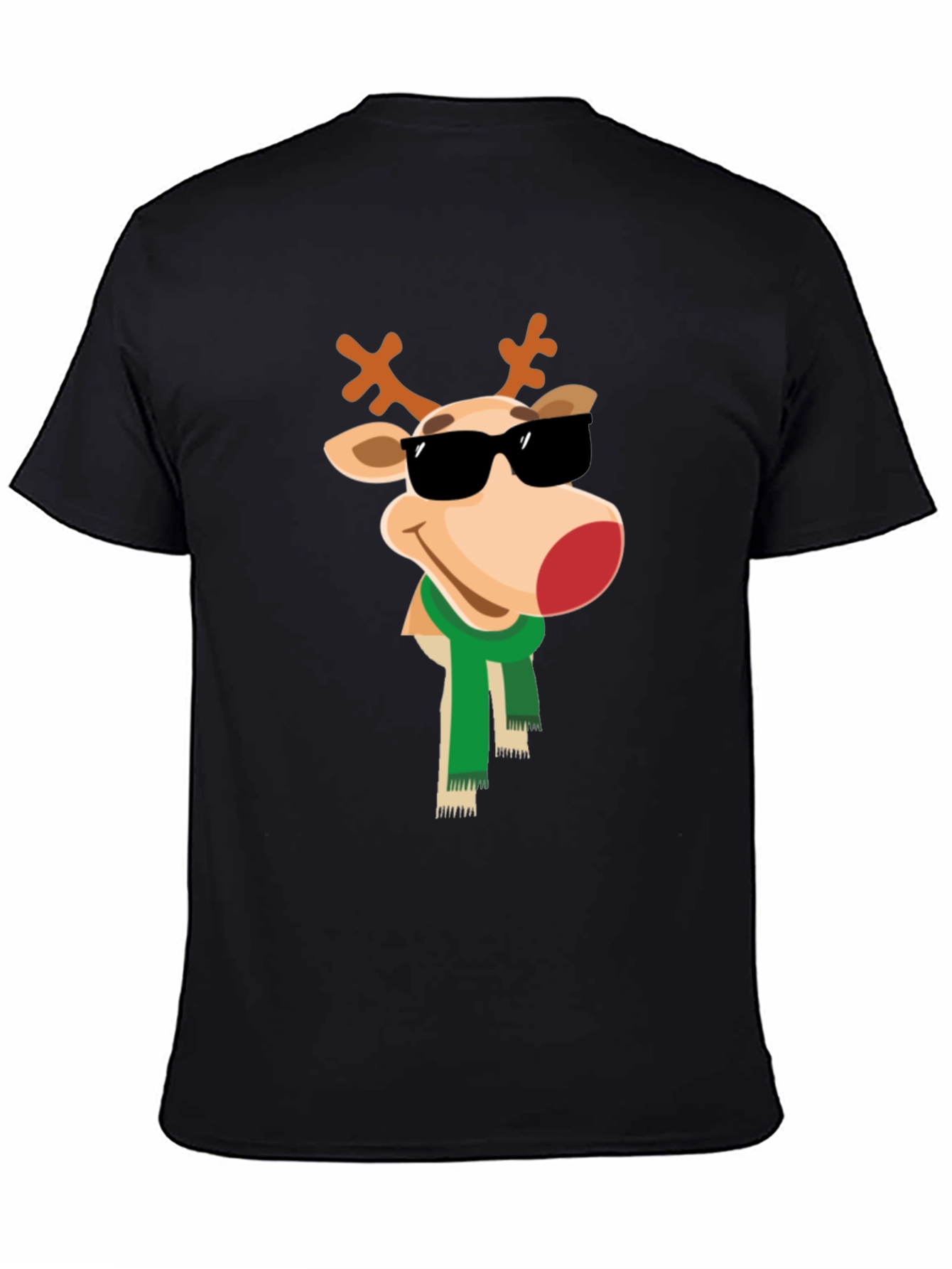 Cool Reindeer Graphic Tee - Holiday Style