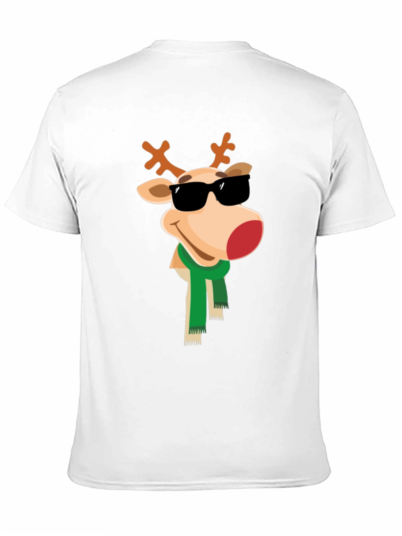 Cool Reindeer Graphic Tee - Holiday Style