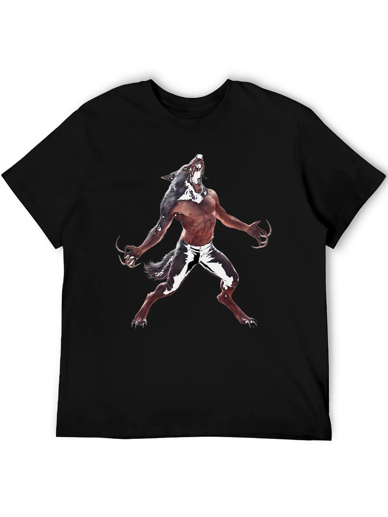 Werewolf Graphic Tee - Unleash Your Inner Beast!