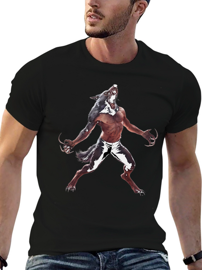 Werewolf Graphic Tee - Unleash Your Inner Beast!