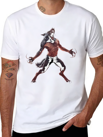Werewolf Graphic Tee - Unleash Your Inner Beast!