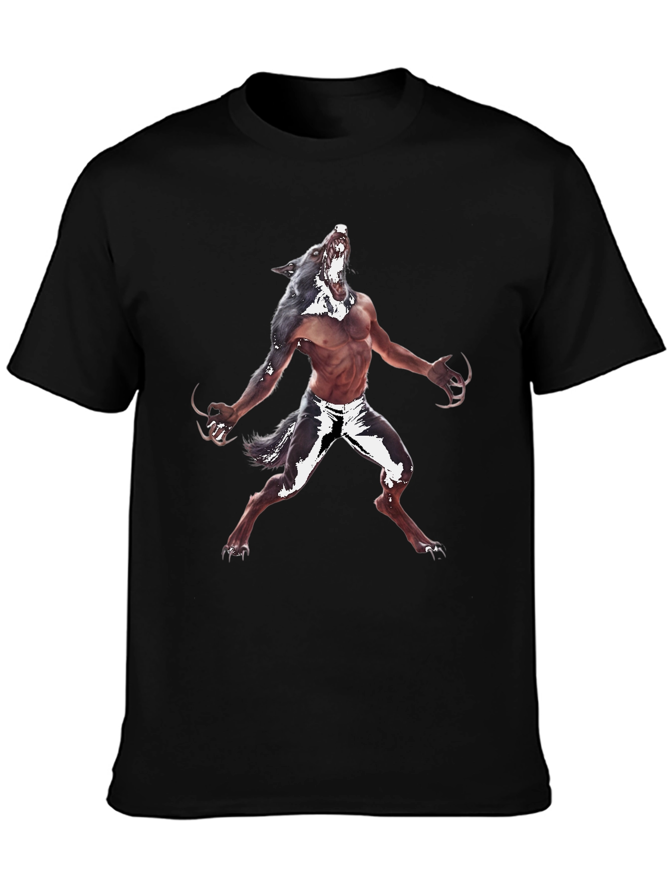 Werewolf Graphic Tee - Unleash Your Inner Beast!