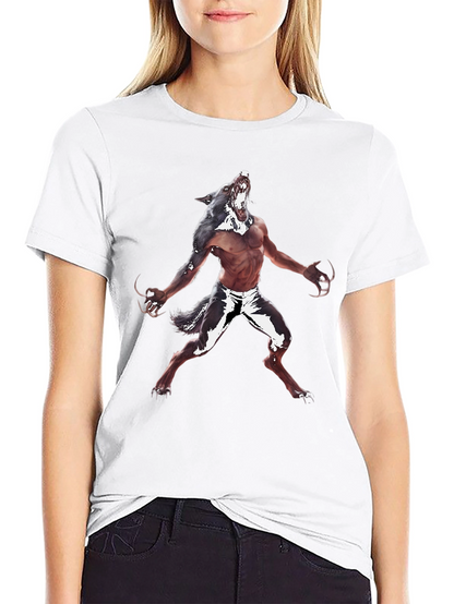 Werewolf Graphic Tee - Unleash Your Inner Beast!