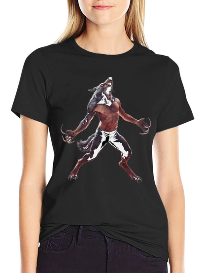 Werewolf Graphic Tee - Unleash Your Inner Beast!