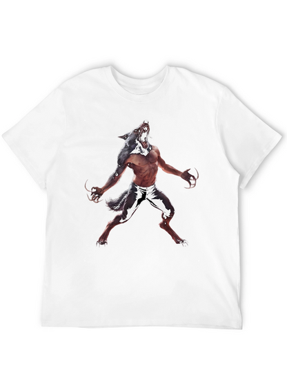 Werewolf Graphic Tee - Unleash Your Inner Beast!
