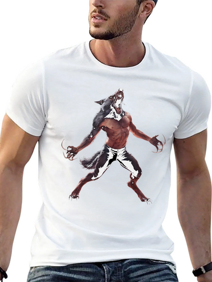 Werewolf Graphic Tee - Unleash Your Inner Beast!