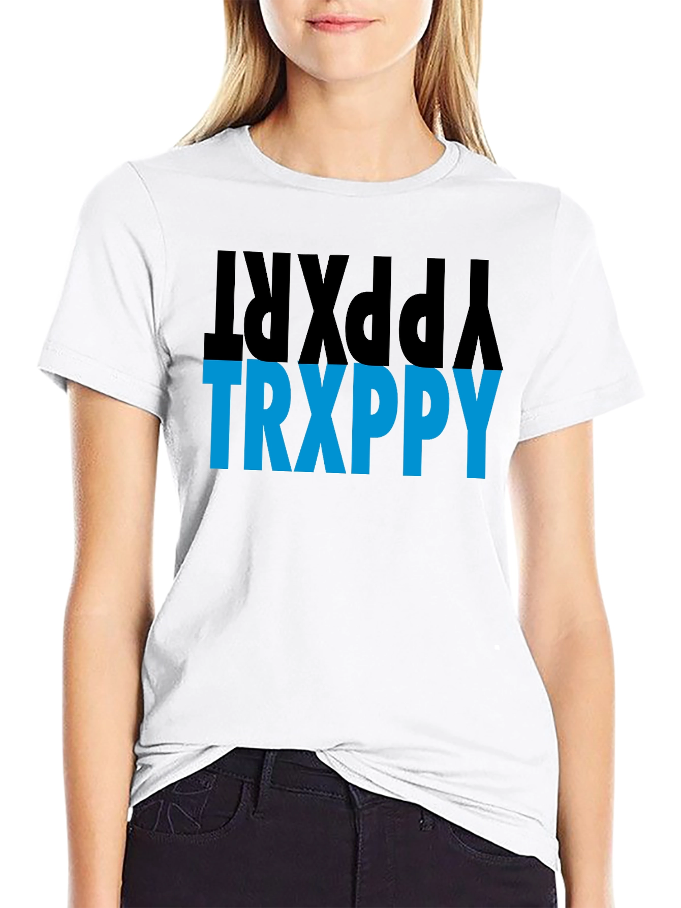 TRXPPY Tee - Bold Graphic Print T-Shirt