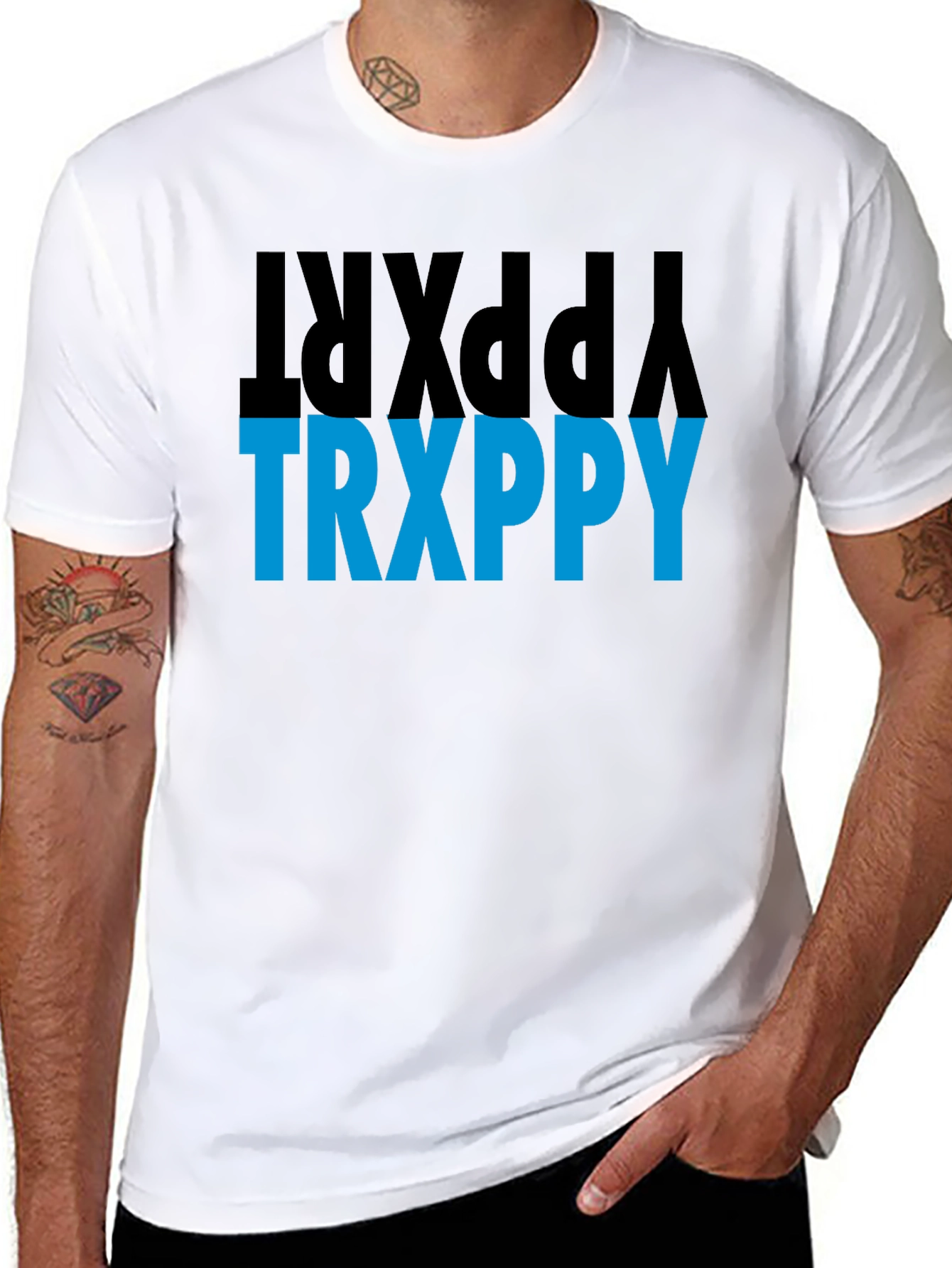 TRXPPY Tee - Bold Graphic Print T-Shirt