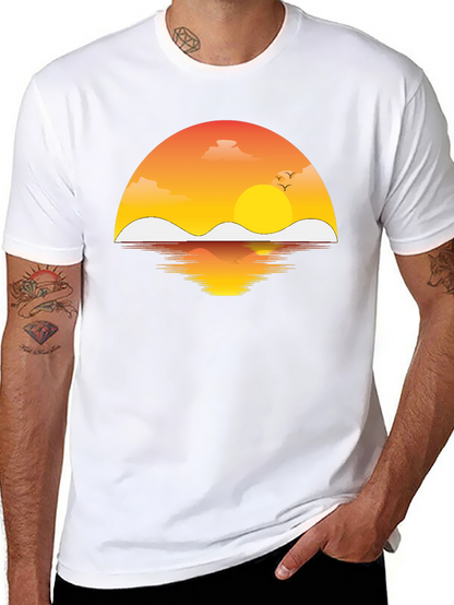 Sunset Reflection Graphic T-Shirt