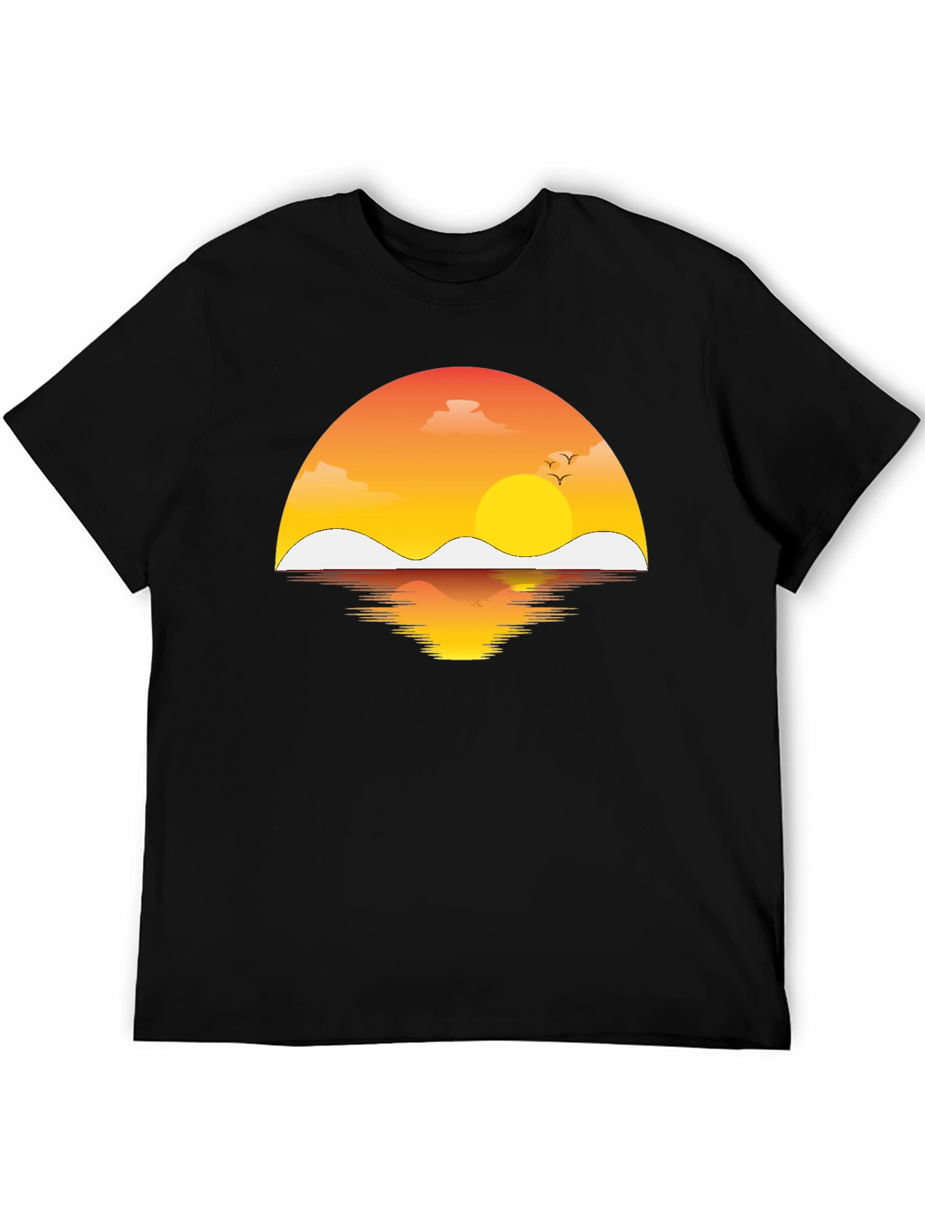 Sunset Reflection Graphic T-Shirt