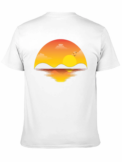 Sunset Reflection Graphic T-Shirt
