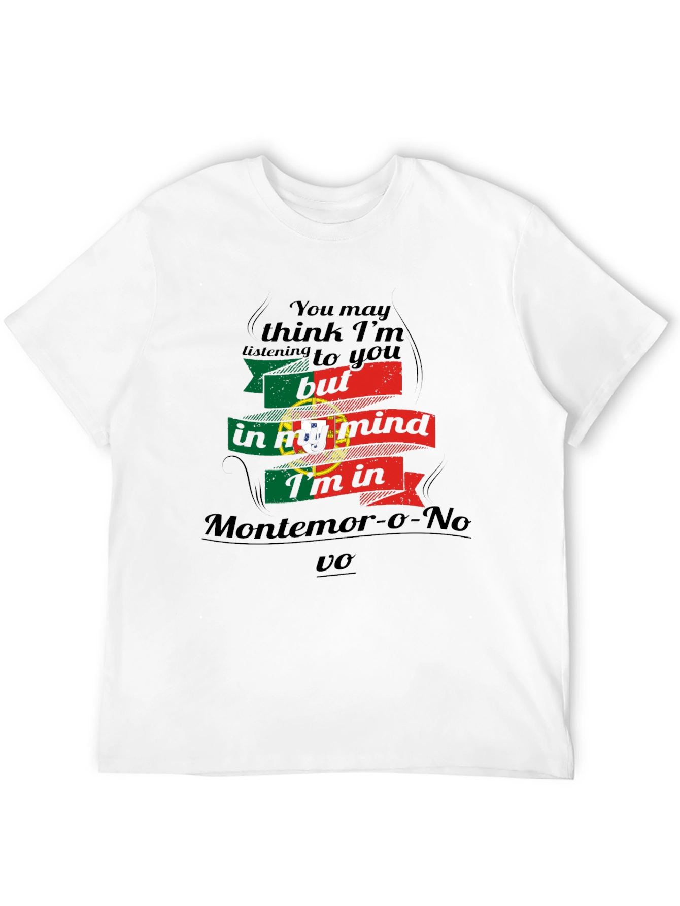 Portugal Flag Montemor-o-Novo T-Shirt