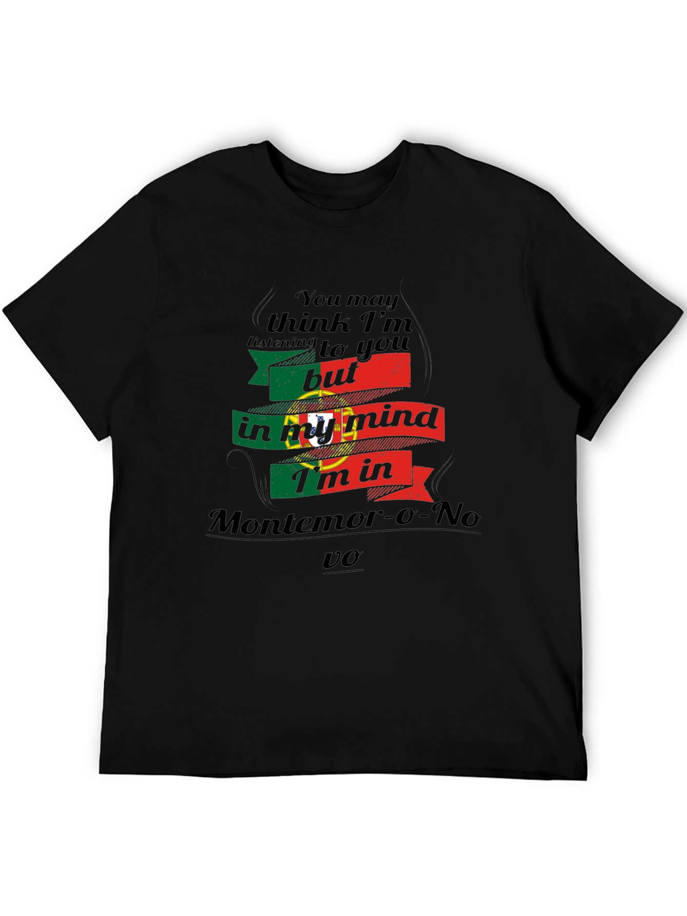 Portugal Flag Montemor-o-Novo T-Shirt
