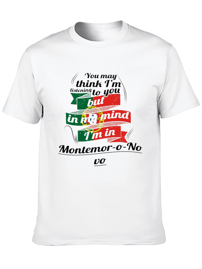 Portugal Flag Montemor-o-Novo T-Shirt