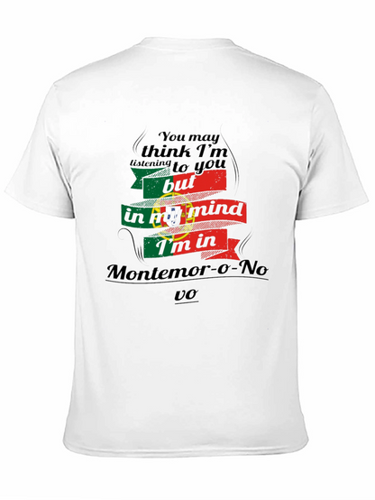 Portugal Flag Montemor-o-Novo T-Shirt