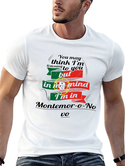 Portugal Flag Montemor-o-Novo T-Shirt