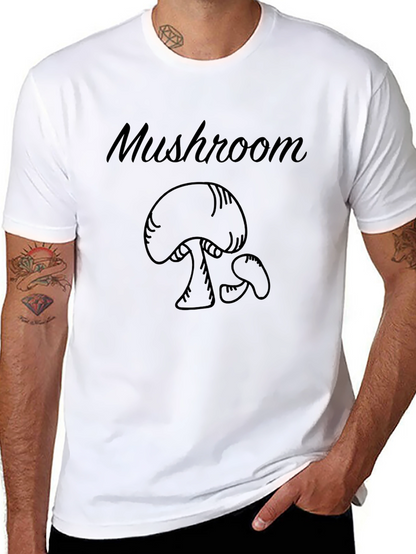 Mushroom Graphic T-Shirt - Classic Fit