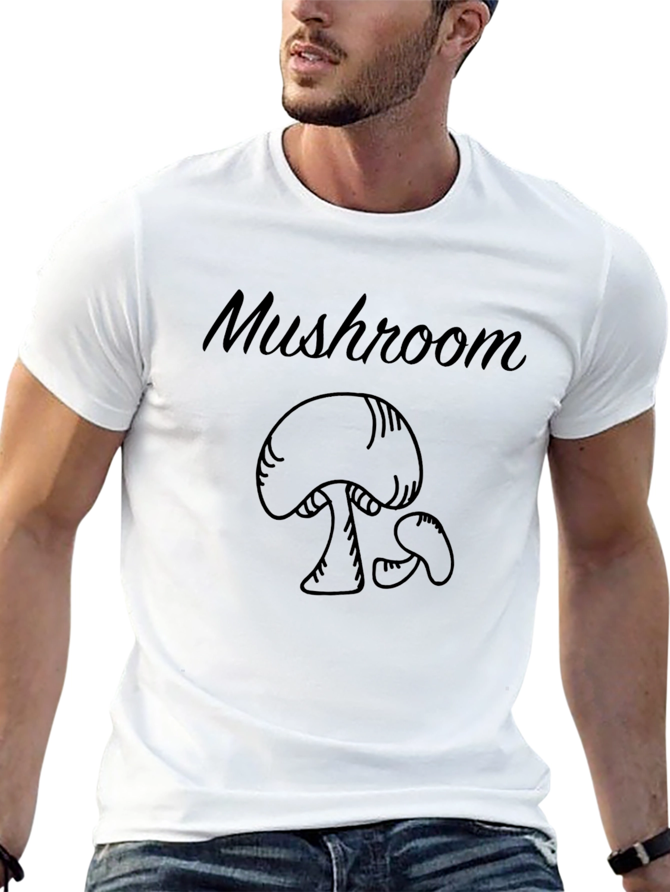 Mushroom Graphic T-Shirt - Classic Fit
