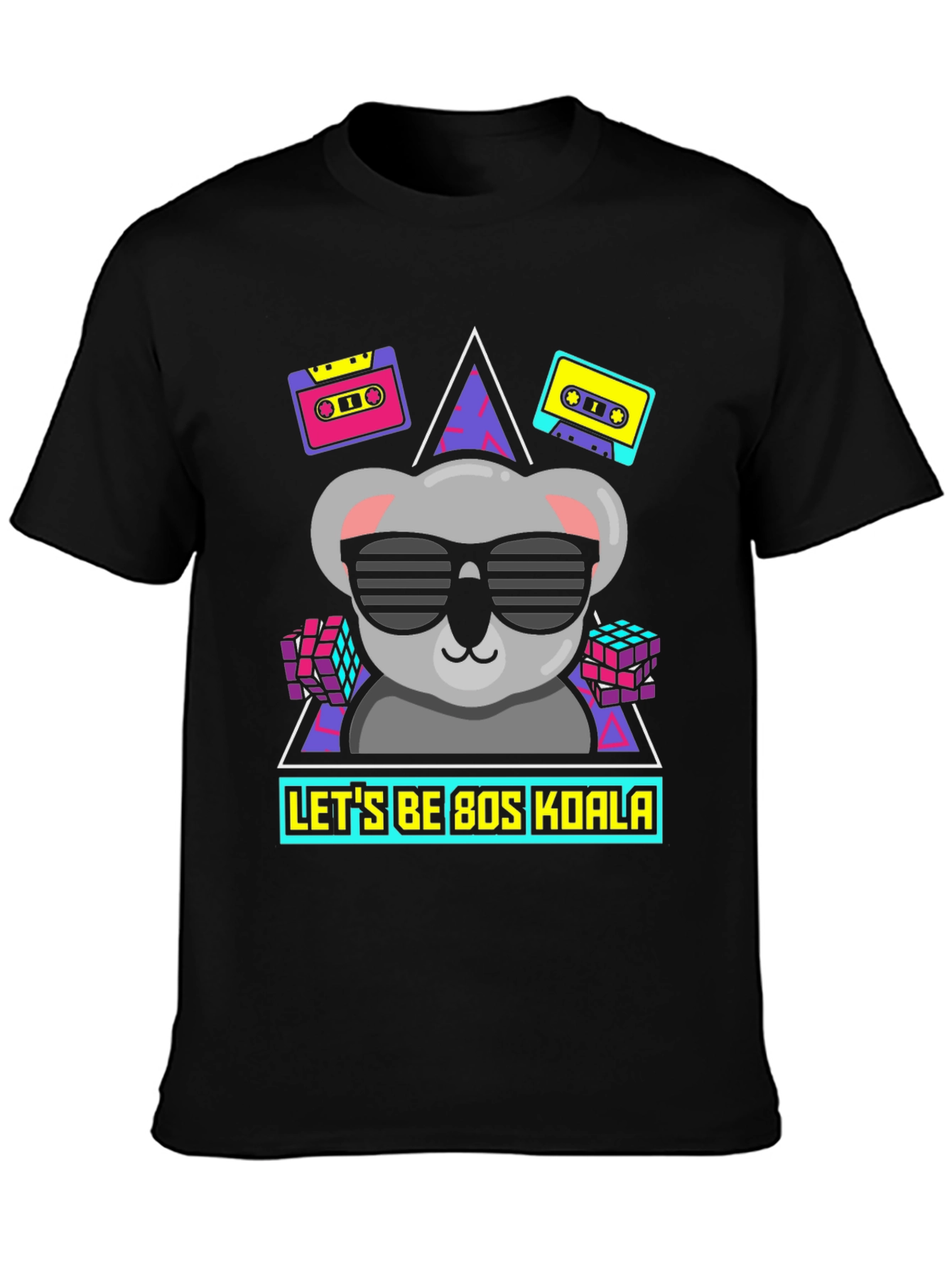 Retro 80s Koala T-Shirt - Cool Graphic Tee
