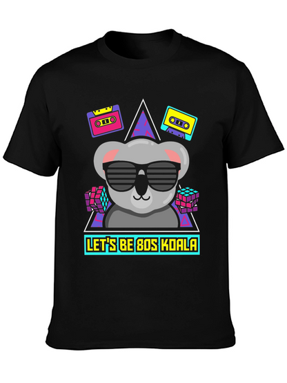 Retro 80s Koala T-Shirt - Cool Graphic Tee