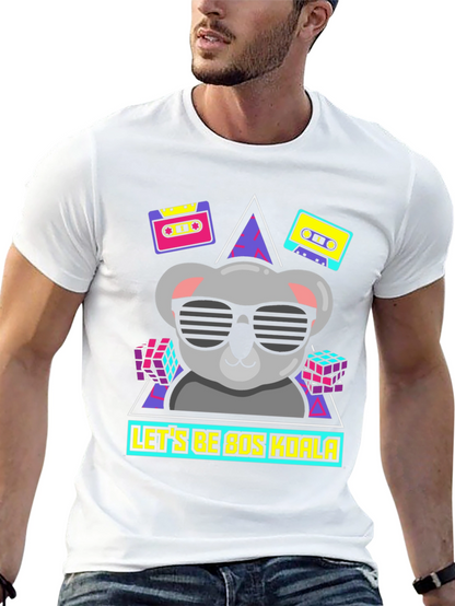 Retro 80s Koala T-Shirt - Cool Graphic Tee