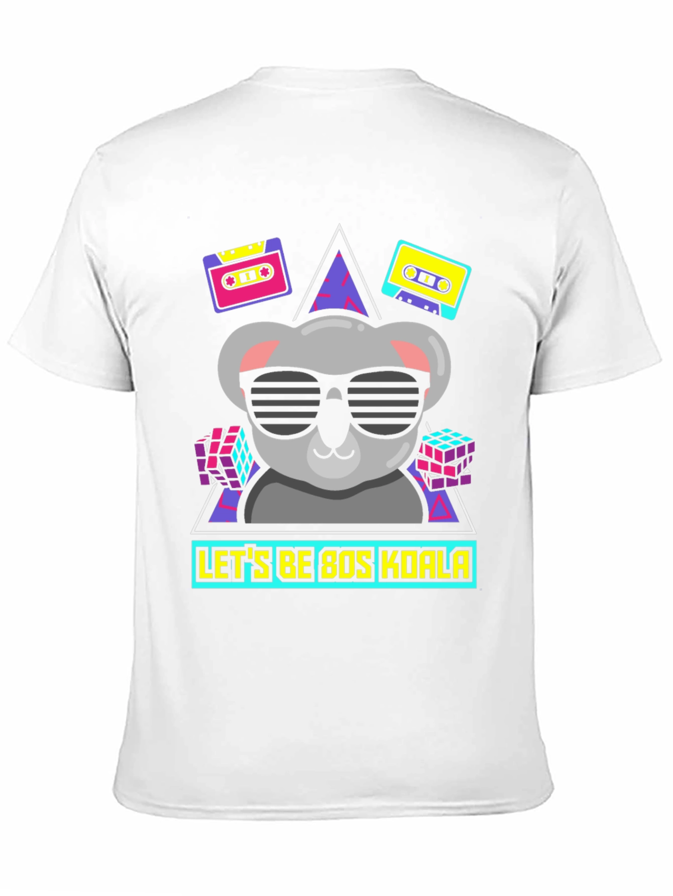 Retro 80s Koala T-Shirt - Cool Graphic Tee
