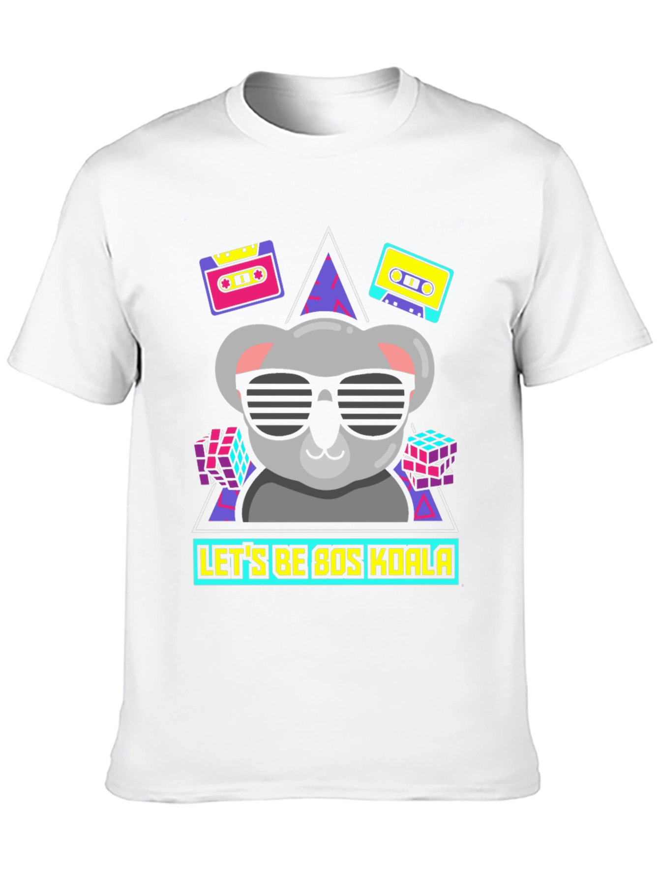 Retro 80s Koala T-Shirt - Cool Graphic Tee