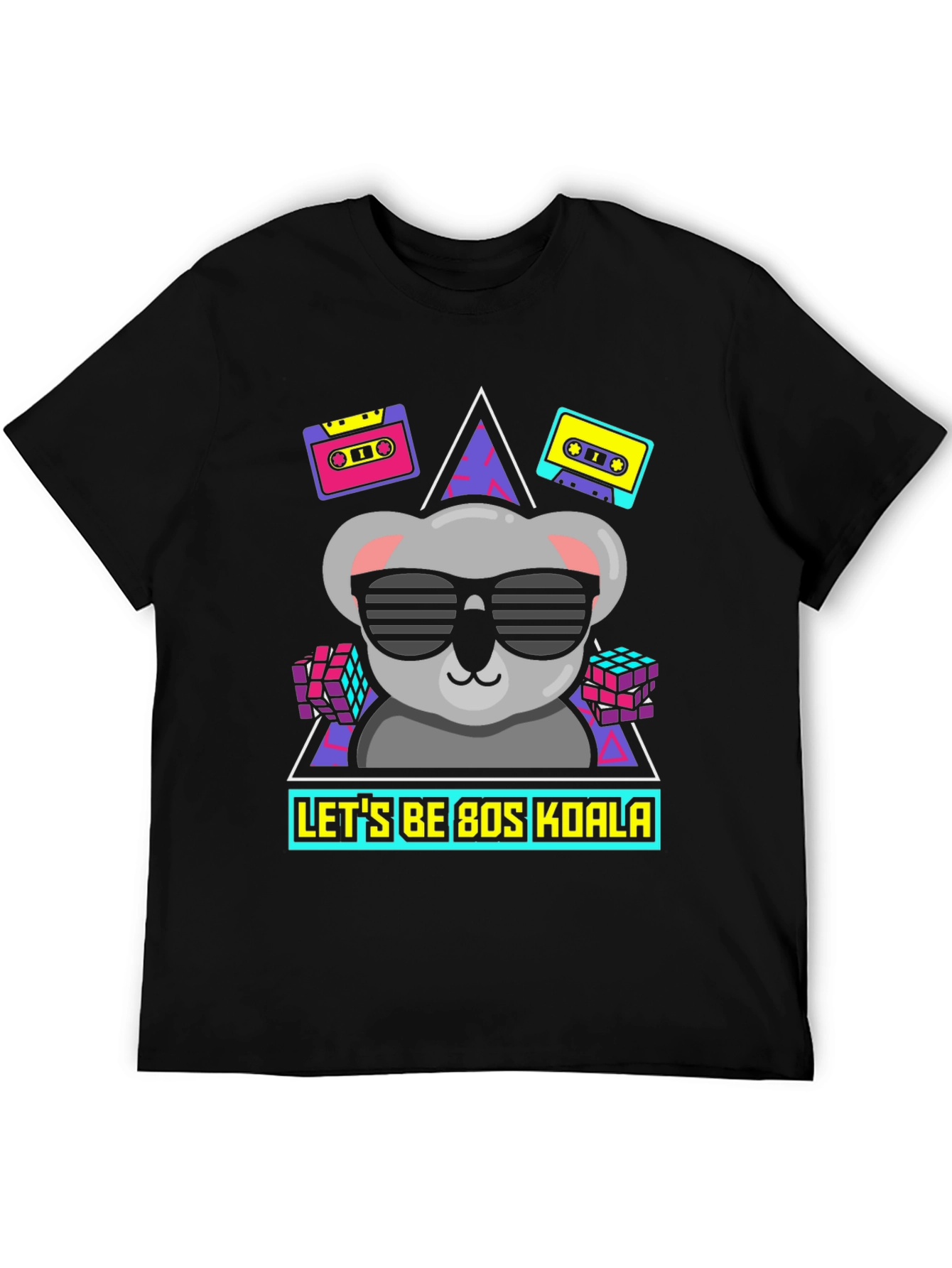 Retro 80s Koala T-Shirt - Cool Graphic Tee