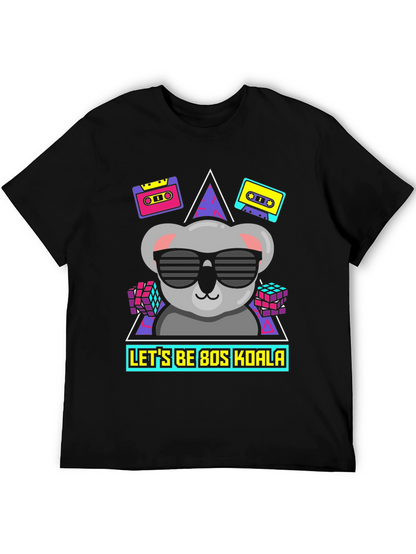Retro 80s Koala T-Shirt - Cool Graphic Tee