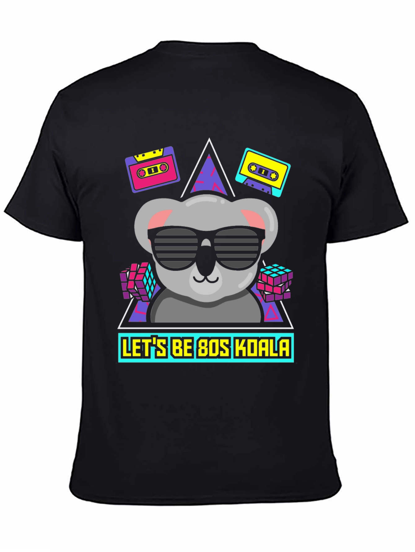 Retro 80s Koala T-Shirt - Cool Graphic Tee