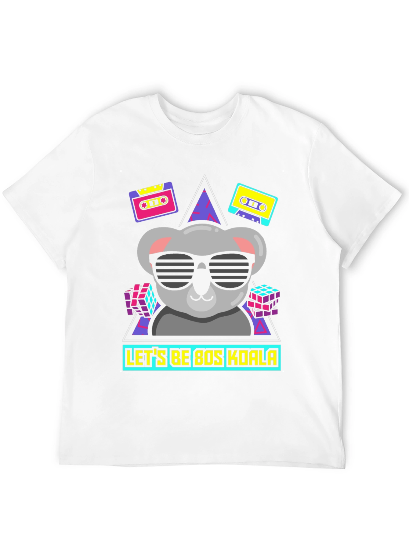 Retro 80s Koala T-Shirt - Cool Graphic Tee