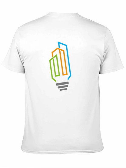 Modern Cityscape Lightbulb Graphic Tee