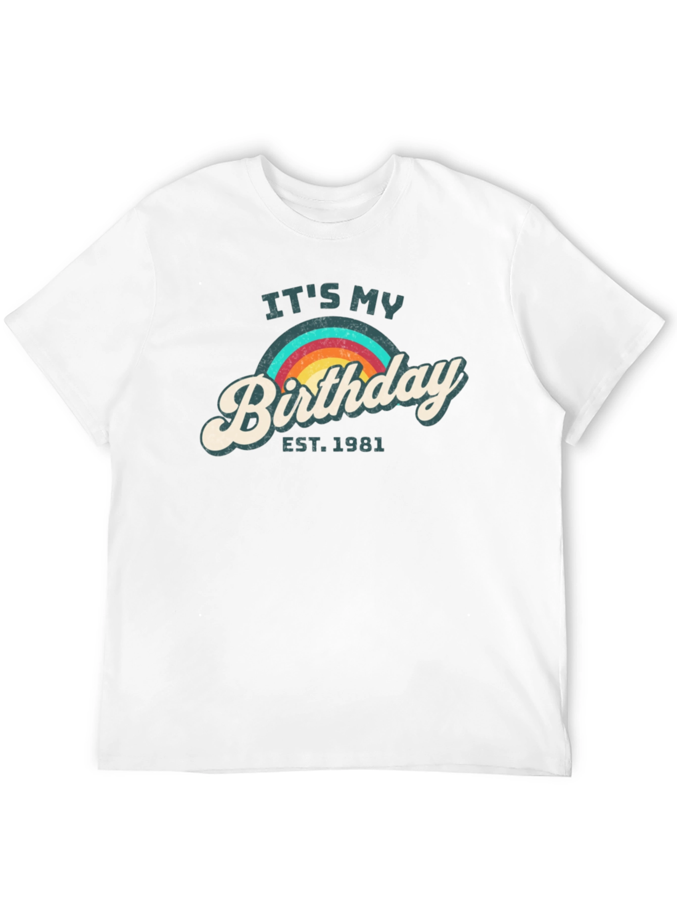 Retro Birthday EST 1981 T-Shirt