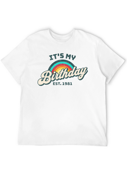 Retro Birthday EST 1981 T-Shirt
