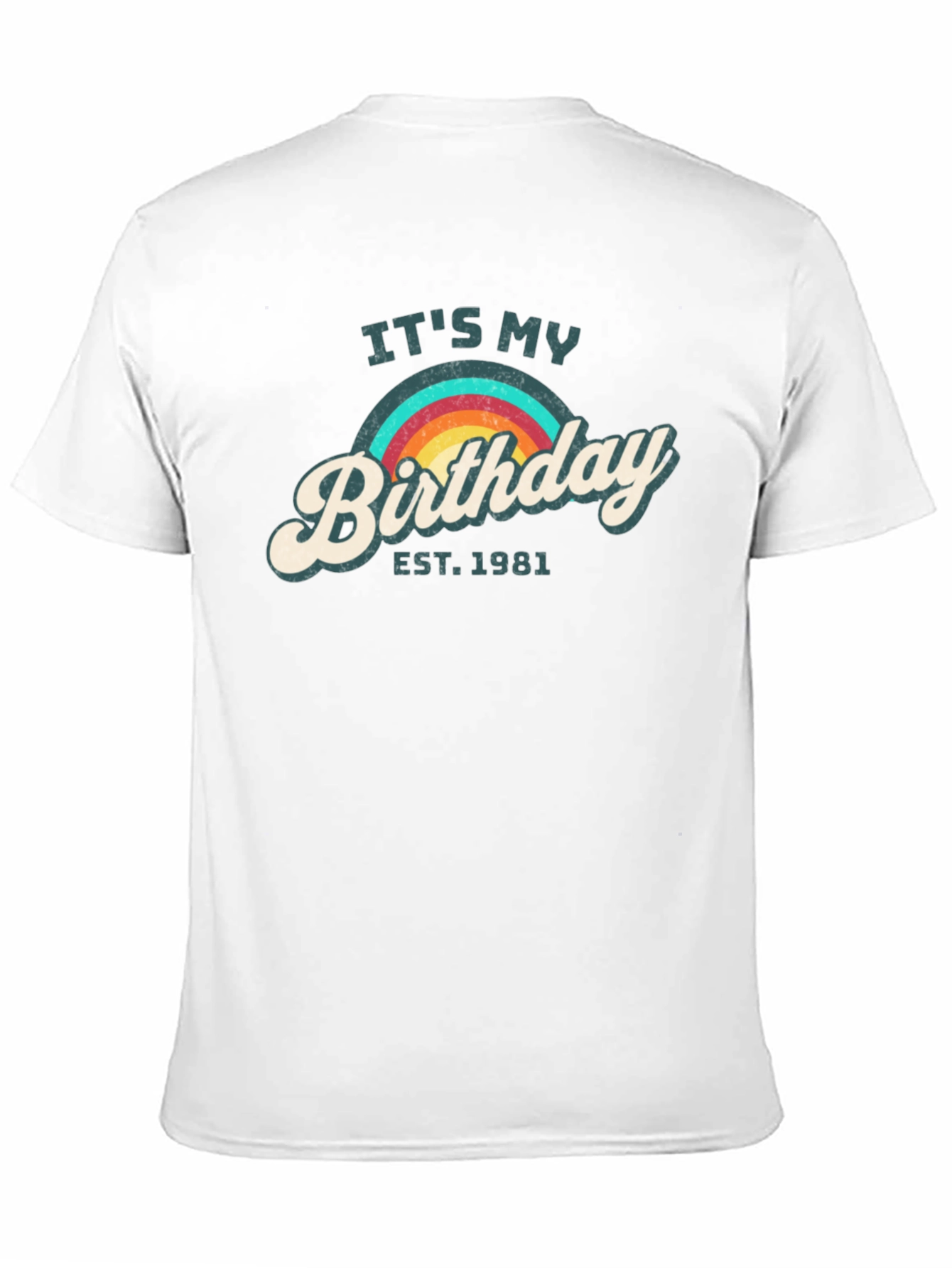 Retro Birthday EST 1981 T-Shirt