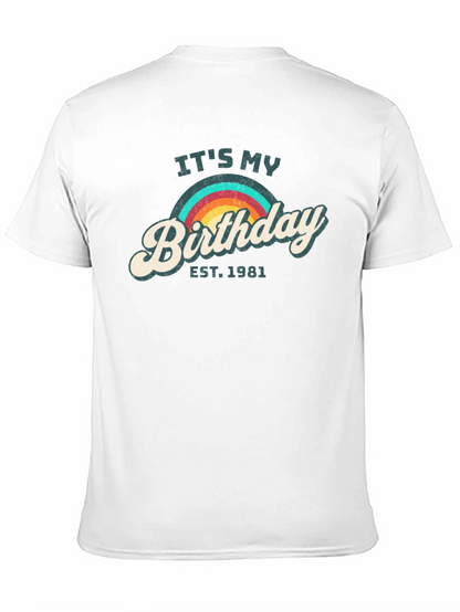Retro Birthday EST 1981 T-Shirt