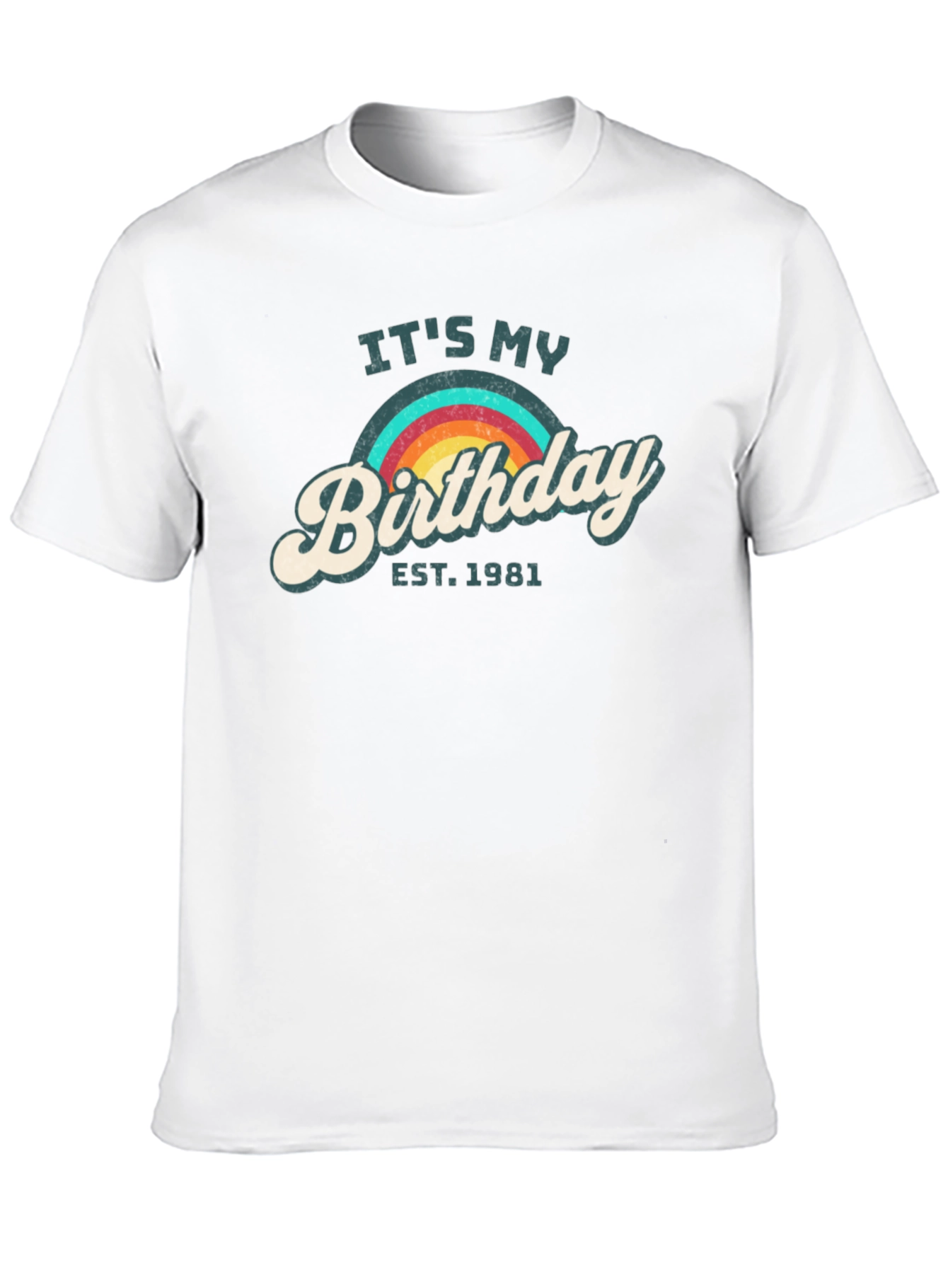 Retro Birthday EST 1981 T-Shirt