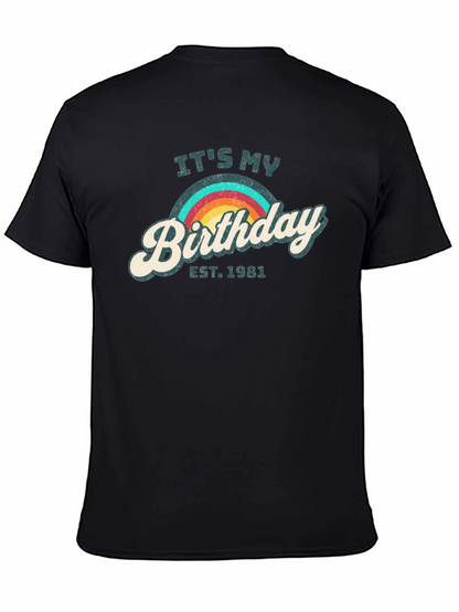 Retro Birthday EST 1981 T-Shirt
