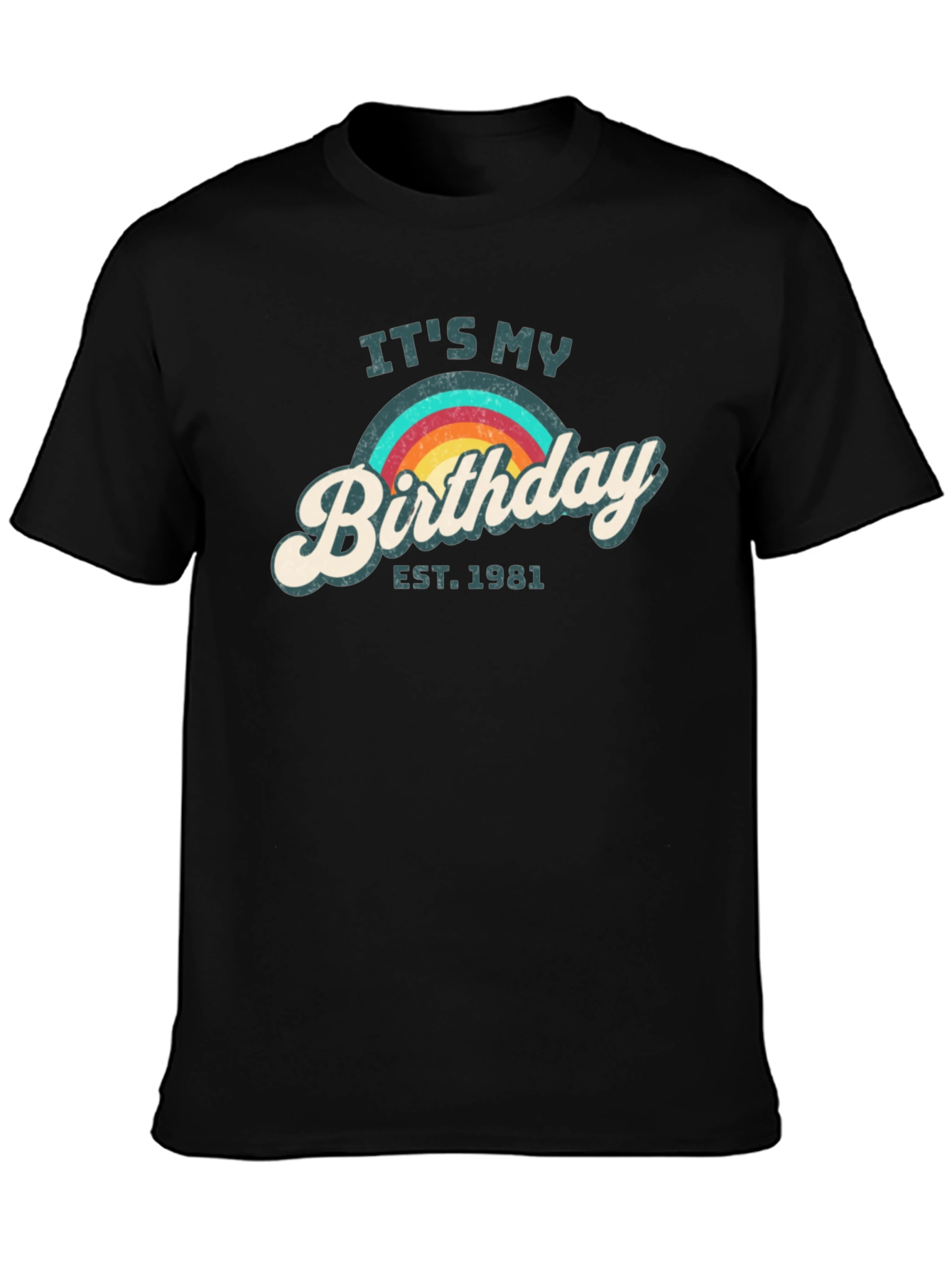 Retro Birthday EST 1981 T-Shirt