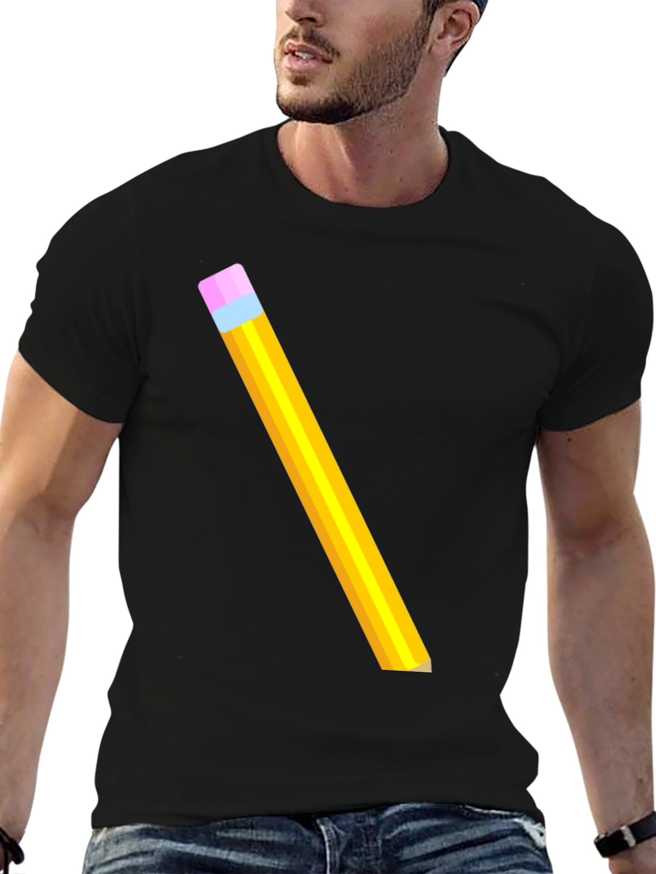 Pencil Graphic Tee - Back to School Style