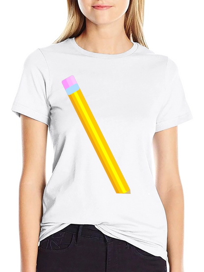Pencil Graphic Tee - Back to School Style