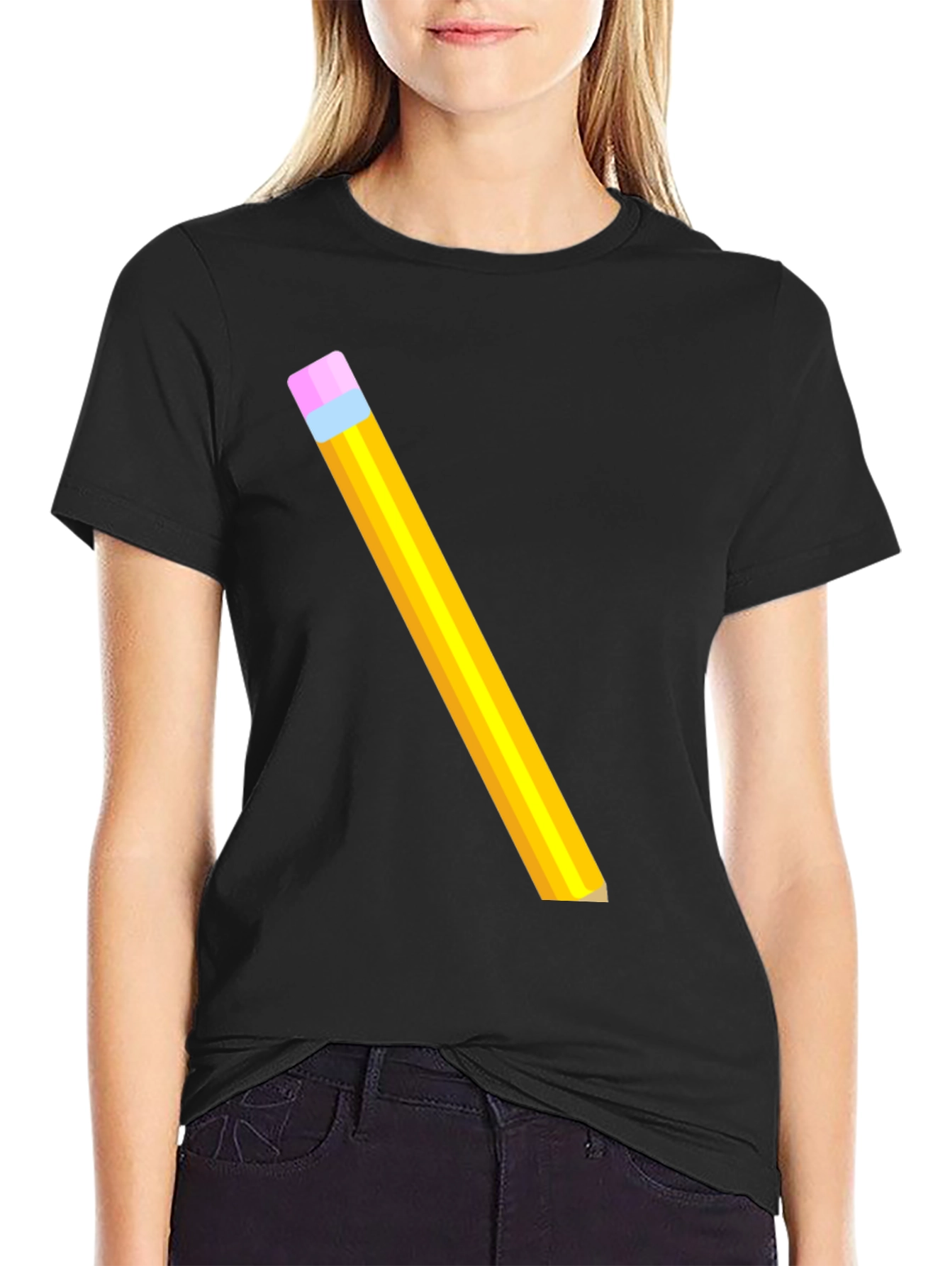 Pencil Graphic Tee - Back to School Style