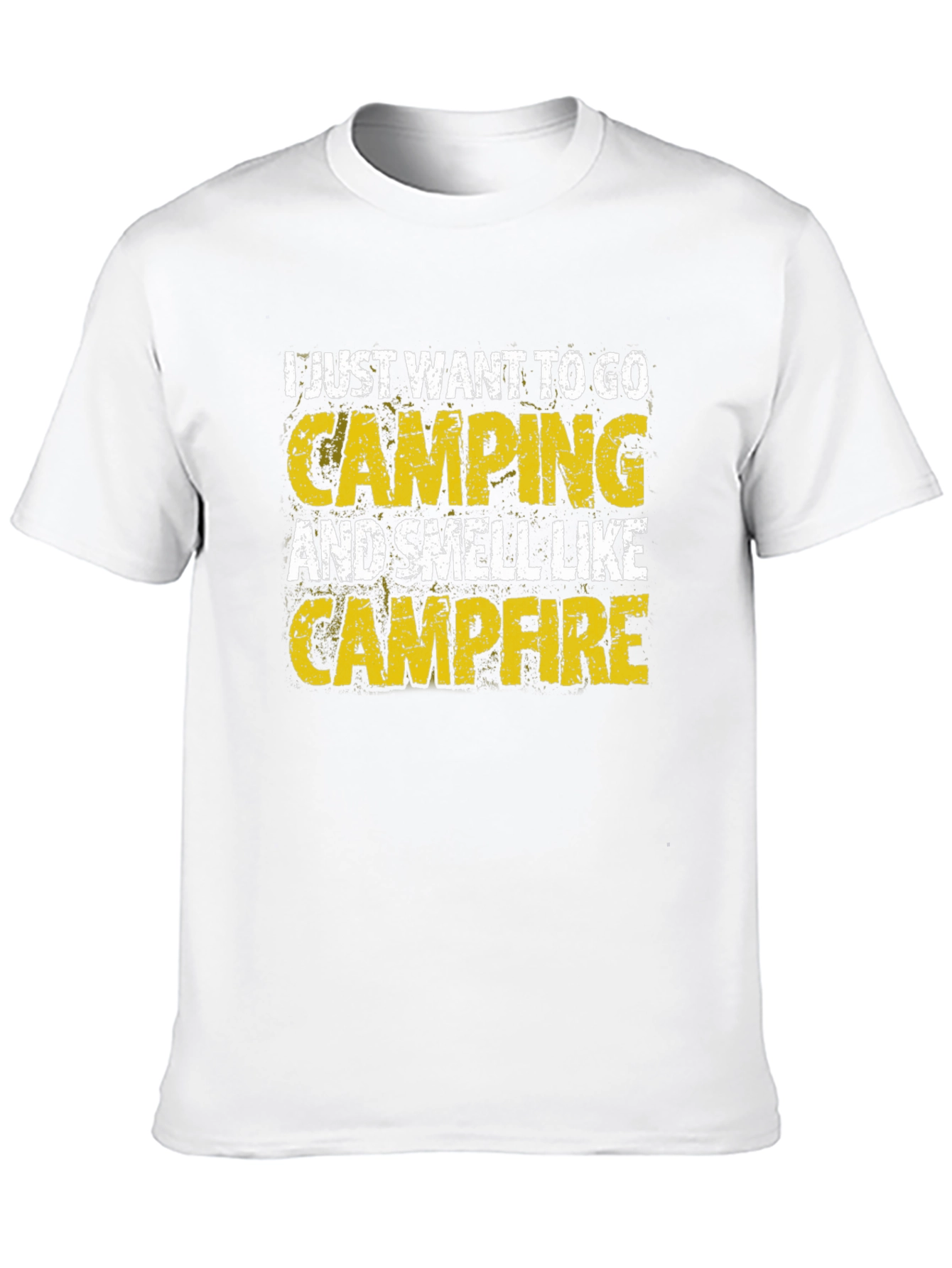 Camping Campfire Smell Graphic T-Shirt