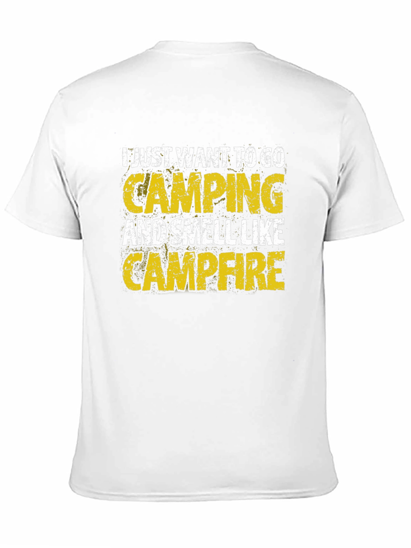 Camping Campfire Smell Graphic T-Shirt