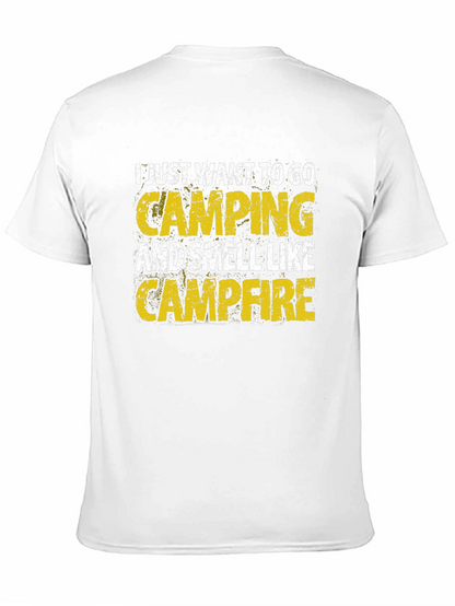 Camping Campfire Smell Graphic T-Shirt