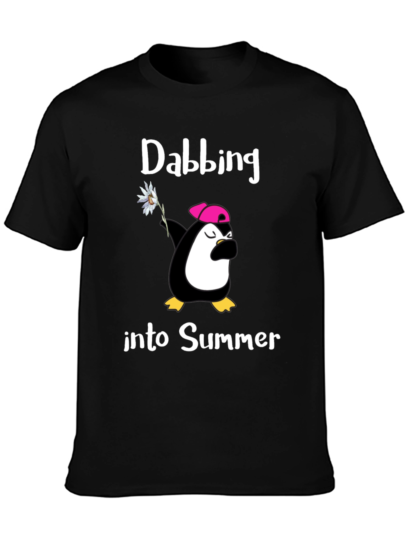 Dabbing Penguin Summer T-Shirt