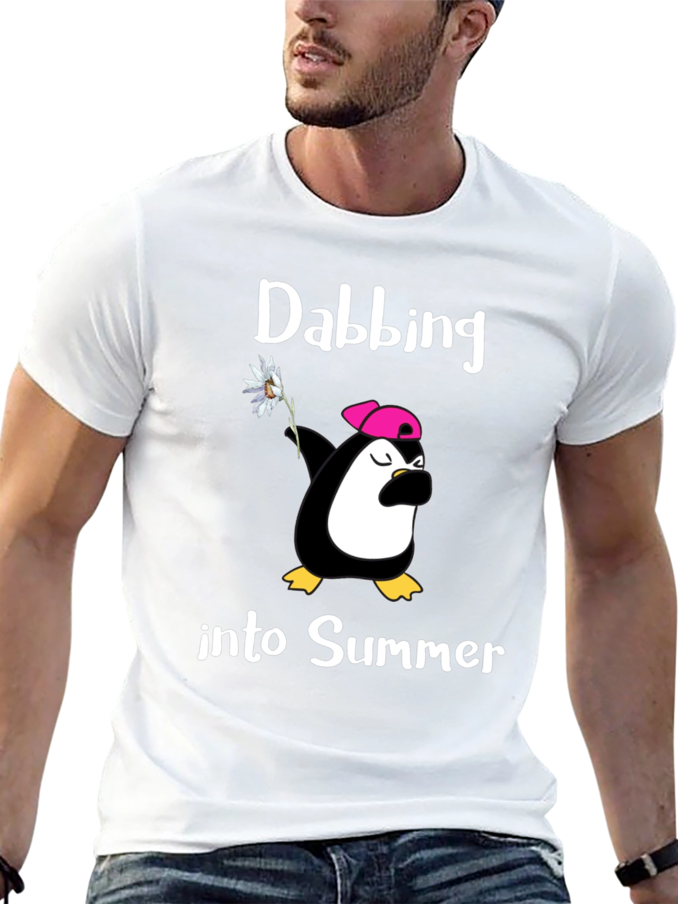 Dabbing Penguin Summer T-Shirt