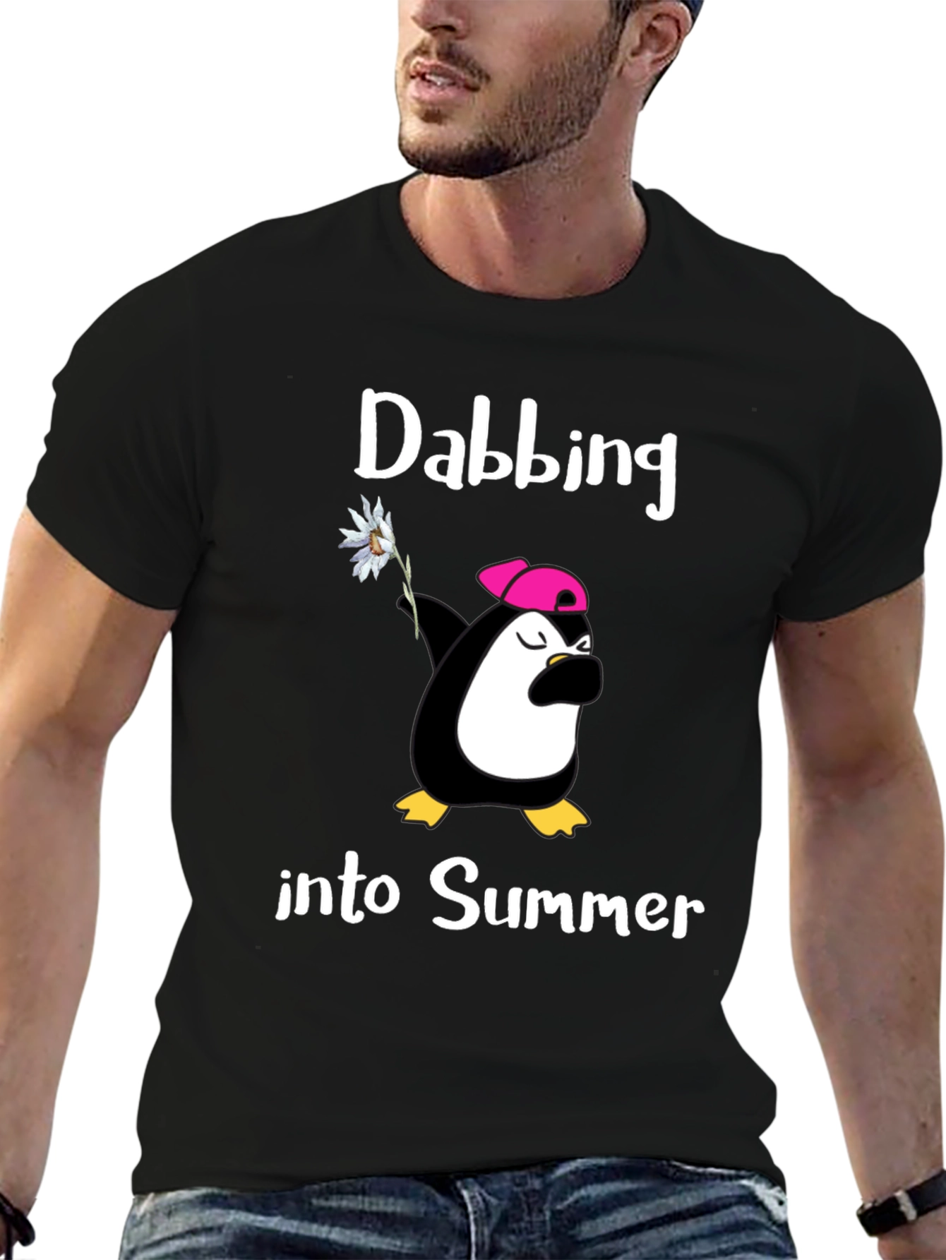 Dabbing Penguin Summer T-Shirt