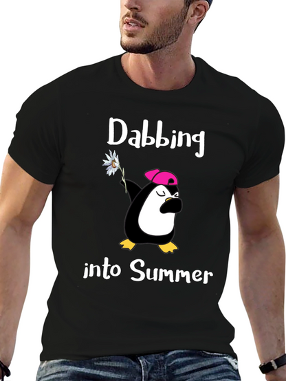 Dabbing Penguin Summer T-Shirt