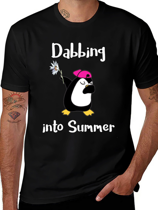 Dabbing Penguin Summer T-Shirt